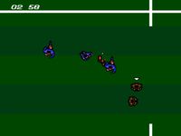 une photo d'Ã©cran de Super Rugby sur Nintendo Nes
